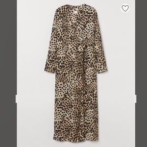 H&M Calf Length Wrap Dress